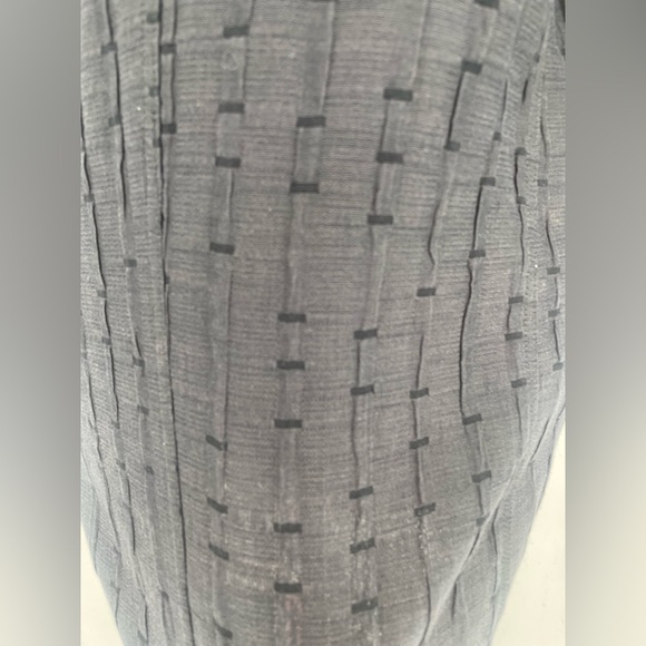 1980s VTG Escada Designer Dark Gray Textured Print Blazer - Picture 10 of 11